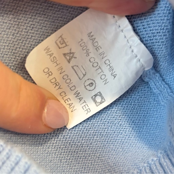 busy bees Cotton Embroidered “M” Cardigan - Picture 5 of 5